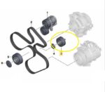 Polia Desvio Tensor Correia Motor Bmw 1m E82 N54 2011 2012 - Imagem 2