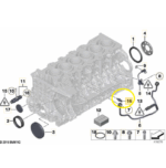 Sensor Temperatura Motor Bmw M135i 3.0 2013 a 2016 Original - Imagem 2