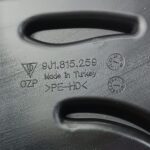 Duto Ar Assoalho Porsche Taycan Turbo 2021 A 2024 Traseiro Esquerdo - Imagem 8