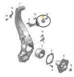 Sensor Aceleraçao Porsche Taycan Turbo 2021 2022 2023 2024 - Imagem 2