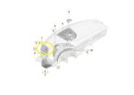 Grade Alto Falante Painel Porsche Taycan 2021 a 2024 Direita - Imagem 2