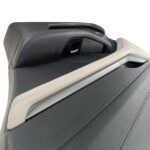 Forro Porta Porsche Taycan Turbo 2021 2024 Traseiro Direito - Imagem 2