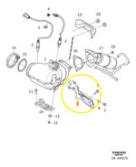 Suporte Catalisador Volvo Xc90 T6 2017 2018 A 2021 Original - Imagem 2