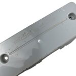 Suporte Placa Dianteira Porsche Taycan Turbo 2021 2024 - Imagem 4