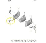 Suporte Compressor Ar Condicionado Porsche Taycan 2021 2024 - Imagem 2