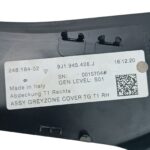 Acabamento Lanterna Porsche Taycan Turbo 2021 2024 Traseiro Direito - Imagem 9