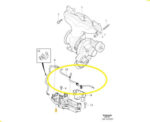 Mangueira Regulador Vacuo Turbina Volvo Xc90 T6 2017 A 2021 - Imagem 2