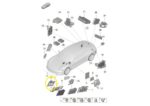 Suporte Modulo Assistencia Porsche Taycan Turbo 2021 a 2024 - Imagem 2