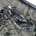 Forro Porta Porsche Taycan Turbo 2021 2024 Traseiro Direito - Imagem 8