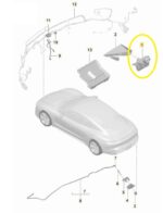 Camera Dianteira Parabrisa Porsche Taycan Turbo 2021 a 2024 - Imagem 2