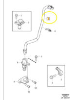 Chicote Sensor Fase Rotaçao Motor Volvo Xc40 T4 2019 A 2021 - Imagem 2