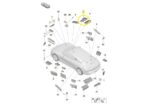 Modulo Antena Gnss Gps Porsche Taycan Turbo 2021 a 2024 - Imagem 2