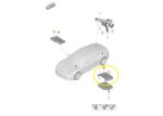 Suporte Modulo Comando Porsche Taycan Turbo 2021 a 2024 - Imagem 2