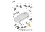 Suporte Modulo Comando Bordo Porsche Taycan Turbo 2021 2024 - Imagem 2