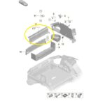 Soleira Acabamento Porta Malas Porsche Taycan 2021 a 2024 - Imagem 2
