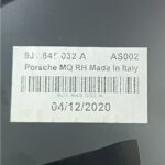 Moldura Black Piano Coluna Porsche Taycan 2021 a 2024 Direito - Imagem 9