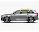 Friso Pestana Porta Traseira Volvo Xc90 T6 2017 A 2021 Esquerdo - Imagem 2