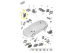 Suporte Modulo Conforto Bcm Porsche Taycan Turbo 2021 a 2024 - Imagem 2