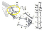 Braço Curvo Bmw X3m F97 X4m F98 2021 A 2024 Traseiro Direito - Imagem 2