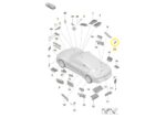Chicote Amplificador Antena Porsche Taycan Turbo 2021 a 2024 - Imagem 2