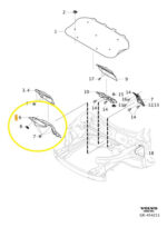 Defletor Termico Inferior Motor Volvo Xc90 T6 2017 A 2021 - Imagem 2