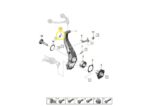 Suporte Chicote Suspençao Porsche Taycan Turbo 2021 a 2024 - Imagem 3
