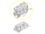Motor Parcial Land Rover Defender D300 3.0 2023 Base Troca - Imagem 2
