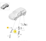 Moldura Coluna Parabrisa Porsche Macan Gts 2.9 2020 2024 Dir - Imagem 2