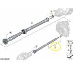 Eixo Cardan Transmissao Bmw X5 50e M Sport G05 2024 25 Diant - Imagem 2