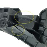 Suporte Guia Parachoque Audi RS4 2.9 V6 2019 a 2021 Tras Esq - Imagem 4