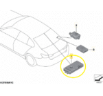 Modulo Amplificador Antena Bmw M3 Competition G80 2021 2025 - Imagem 2