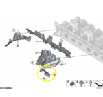 Suporte Defletor Termico Turbina Bmw M2 Coupe G87 2024 - Imagem 2
