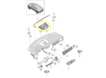 Sport Chrono Moldura Painel Porsche Macan Gts 2.9 2020 2024 - Imagem 2