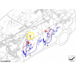 Chicote Forro Porta Bmw M3 Competition G80 2022 Diant Esquer - Imagem 2