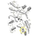 Suporte Intercooler Turbina Audi Rs4 2.9 V6 2019 2020 2021 - Imagem 2
