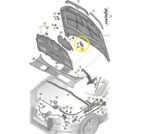 Suporte Batente Fechadura Capo Audi Rs4 2.9 V6 2019 2021 Esq - Imagem 2