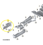 Defletor Termico Cofre Motor Bmw M2 Coupe G87 2022 23 a 2025 - Imagem 2
