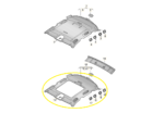 Forro Forraçao Teto Audi RS4 2.9 V6 2019 2020 2021 Original - Imagem 2