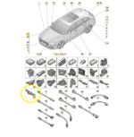 Acabamento Escoamento Agua Audi RS4 2.9 V6 2019 a 2021 Dir - Imagem 2