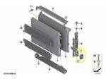 Suporte Coxim Radiador Bmw M2 Coupe G87 2022 2023 a 2025 Dir - Imagem 2