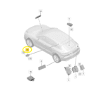 Sirene Sensor Estacionamento Porsche Macan Gts 2.9 2020 2024 - Imagem 2
