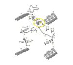 Tubo Bomba Alta Pressao Audi Rs4 2.9 V6 2019 2020 2021 Oem - Imagem 2