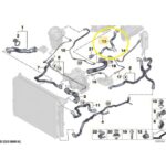 Mangueira Tubo Bomba Agua Bmw M2 Coupe G87 2022 2023 a 2025 - Imagem 2