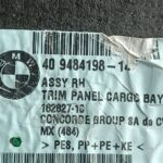 Forro Lateral Porta Malas Bmw M2 Competition G87 2022 25 Dir - Imagem 8