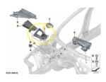 Suporte Tampa Corta Fogo Churrasqueira Bmw M3 F80 2015 2018 - Imagem 2