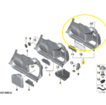 Forro Lateral Porta Malas Bmw M3 Competition G80 2022 Direit - Imagem 2