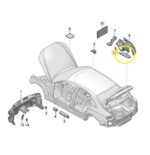 Isolamento Acustico Porta Mala Audi Rs4 2.9 V6 2019 2021 Esq - Imagem 2
