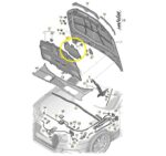 Isolamento Defletor Termico Capo Audi Rs4 2.9 V6 2019 a 2021 - Imagem 2