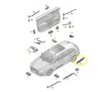 Luz Cortesia Led Porta Malas Audi Rs4 2.9 V6 2019 2020 2021 - Imagem 2