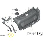 Acabamento Agua Porta Malas Bmw M3 G80 2021 A 2025 Direito - Imagem 2